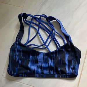 Lulu lemon printed sports bra